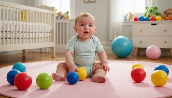 Top 5 avantages des balles dans le parcours de motricité bébé
