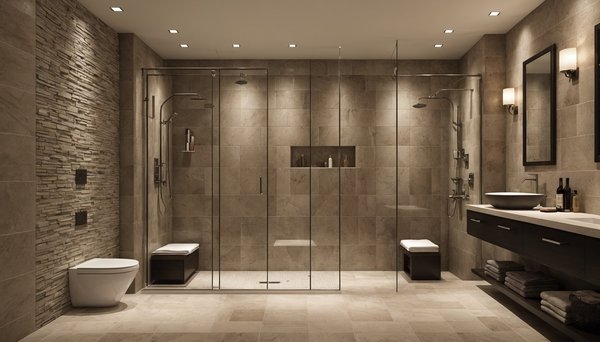 Les meilleurs modèles de parois de douche à l'italienne en 2025